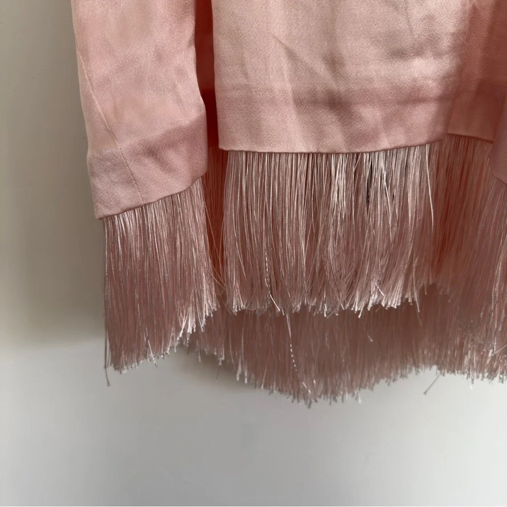 ELLIATT Leoni Shell Pink Mini Dress NWT Size S Rare